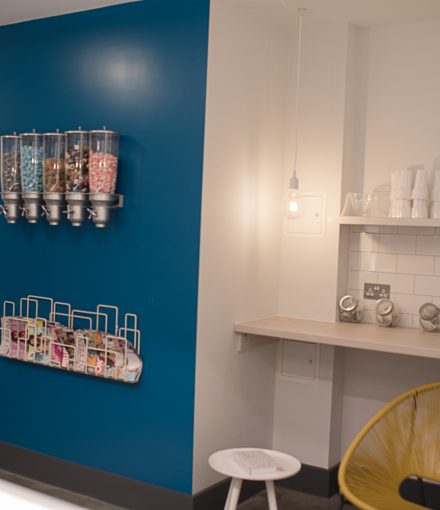 Skyler London Relax area