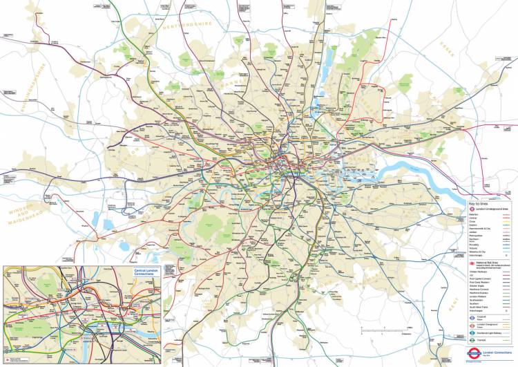 GeographicLondonConnectionsMap