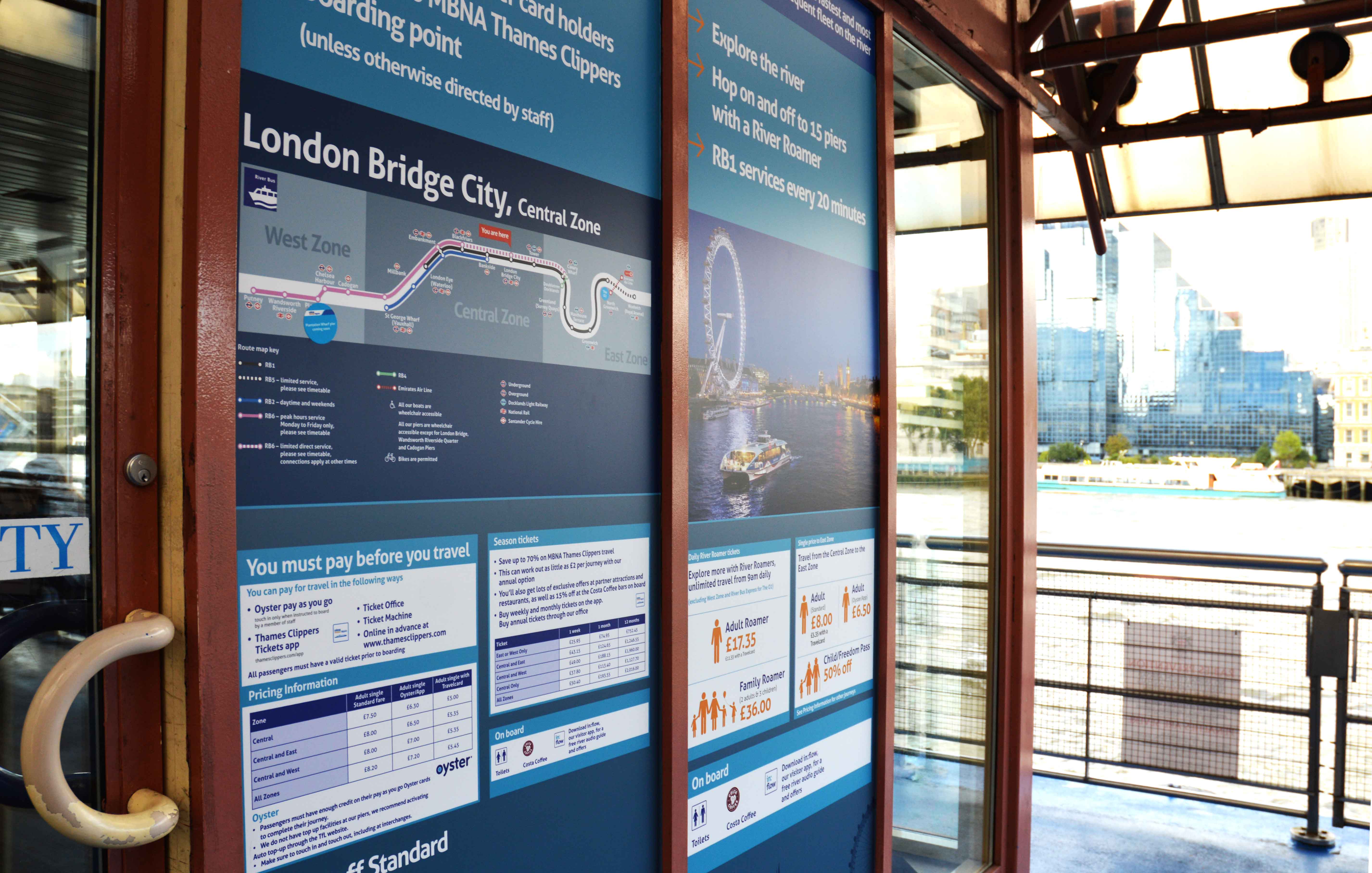 thames clipper timetable