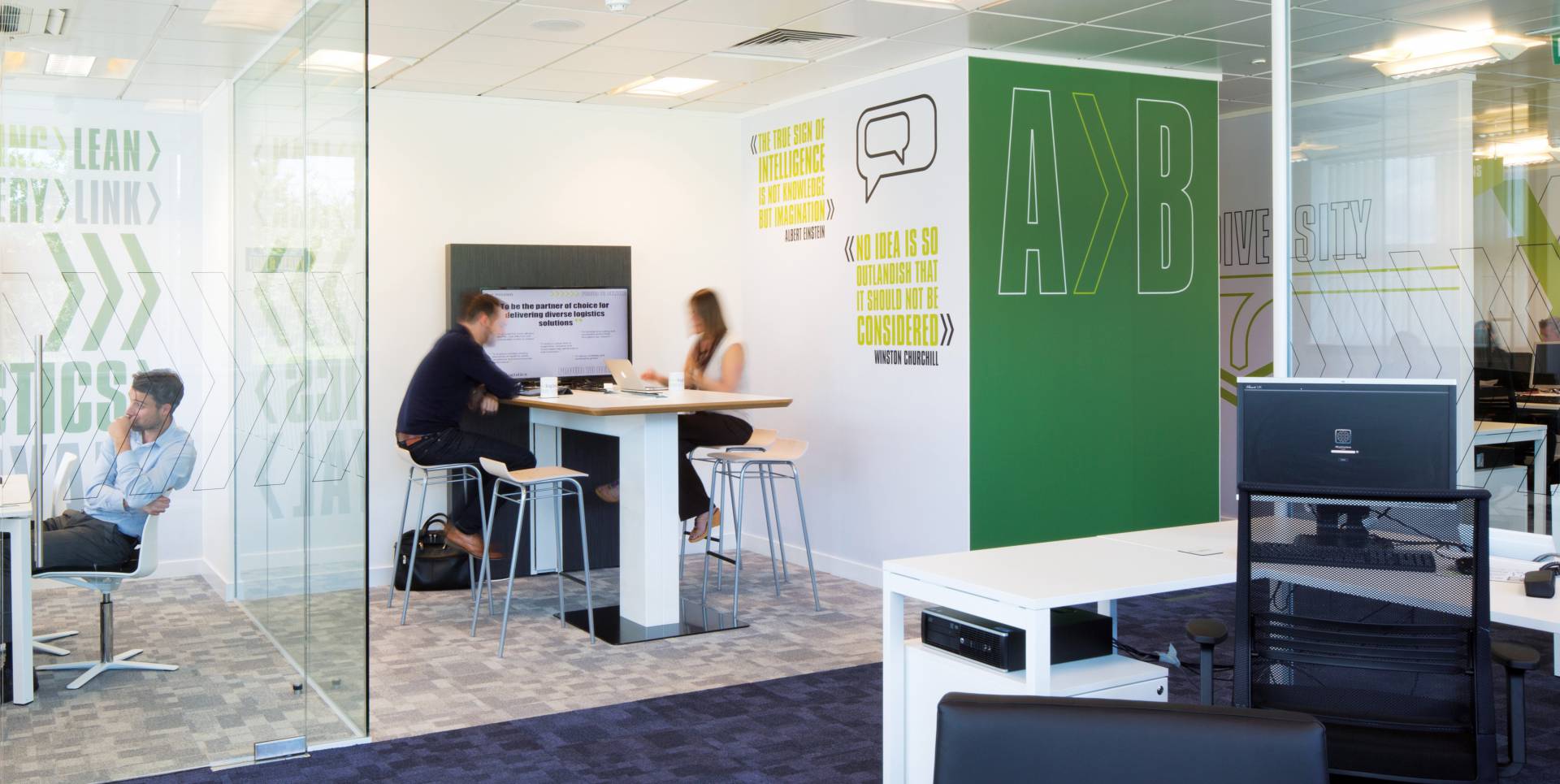 tothepoint • work • News Logistics Interiors