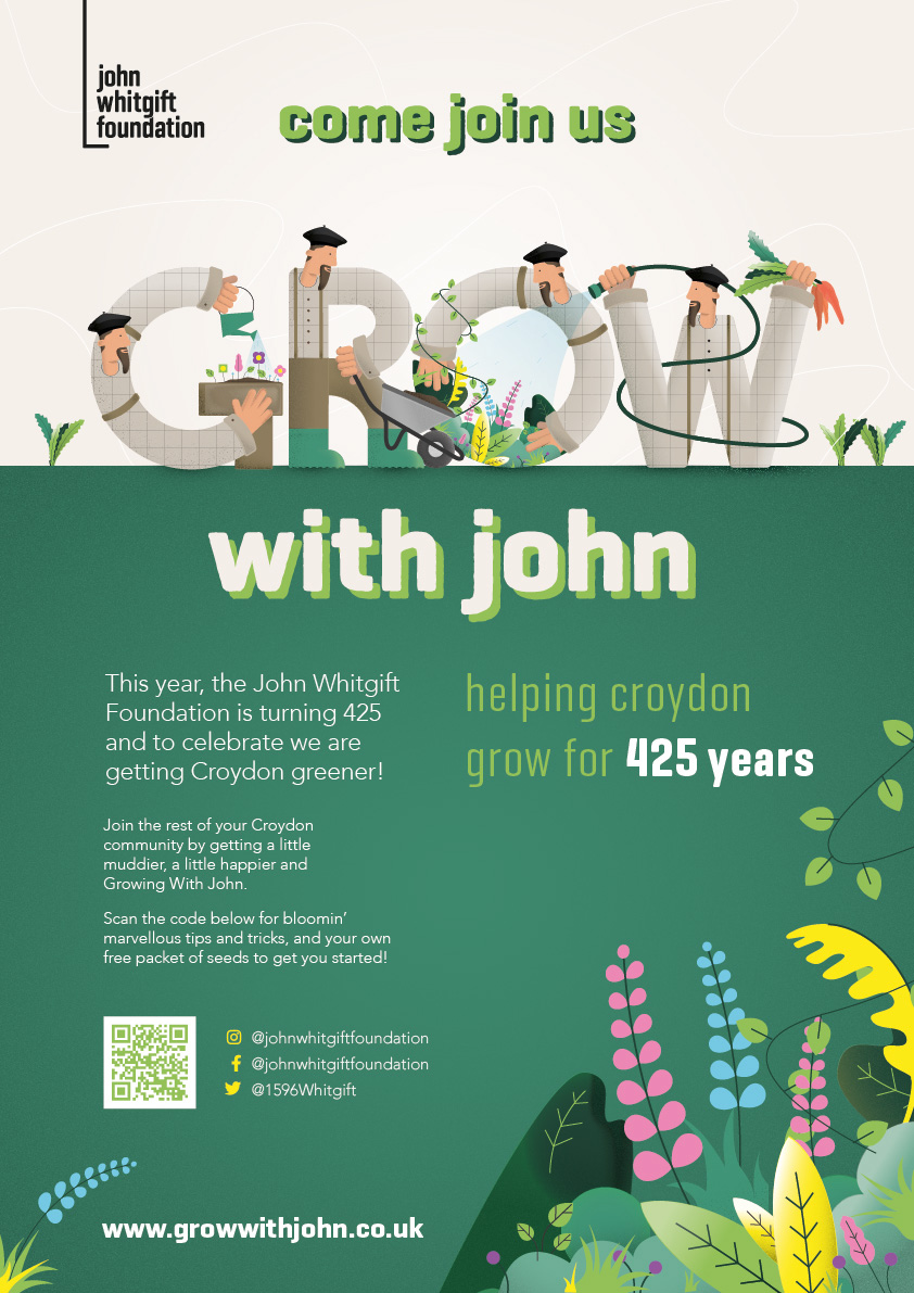 Grow with John Poster